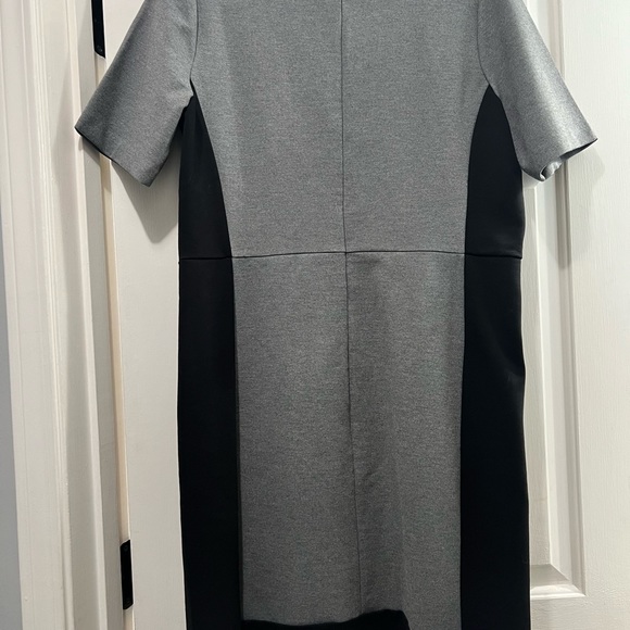 J Crew Factory NWT colorbock dress black/gray size 12 - Picture 4 of 4
